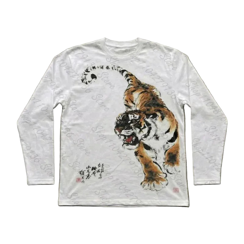 Tiger Print Vintage Shirt