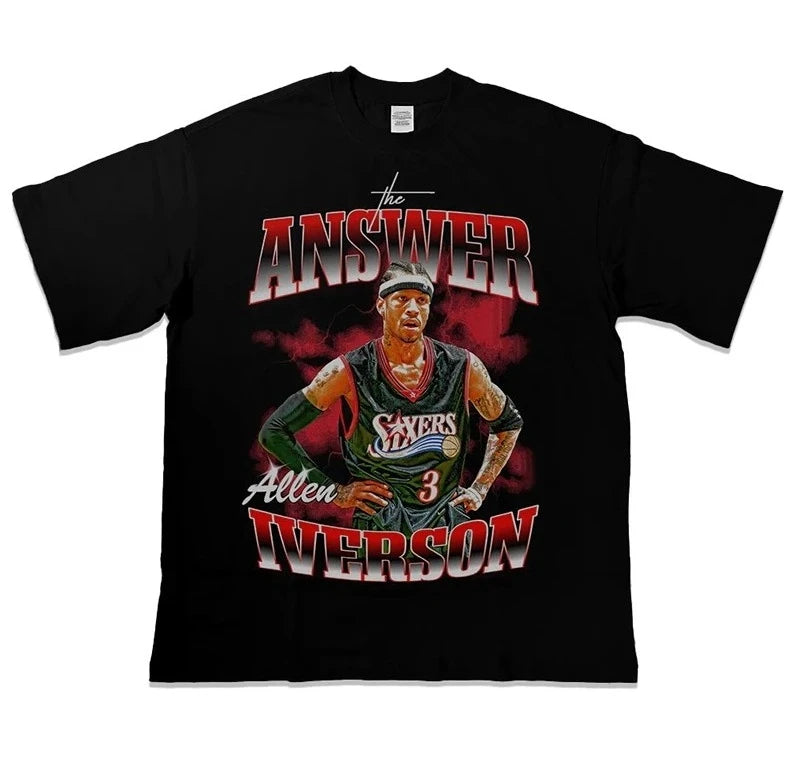 Allen Iverson The Answer Vintage Tee