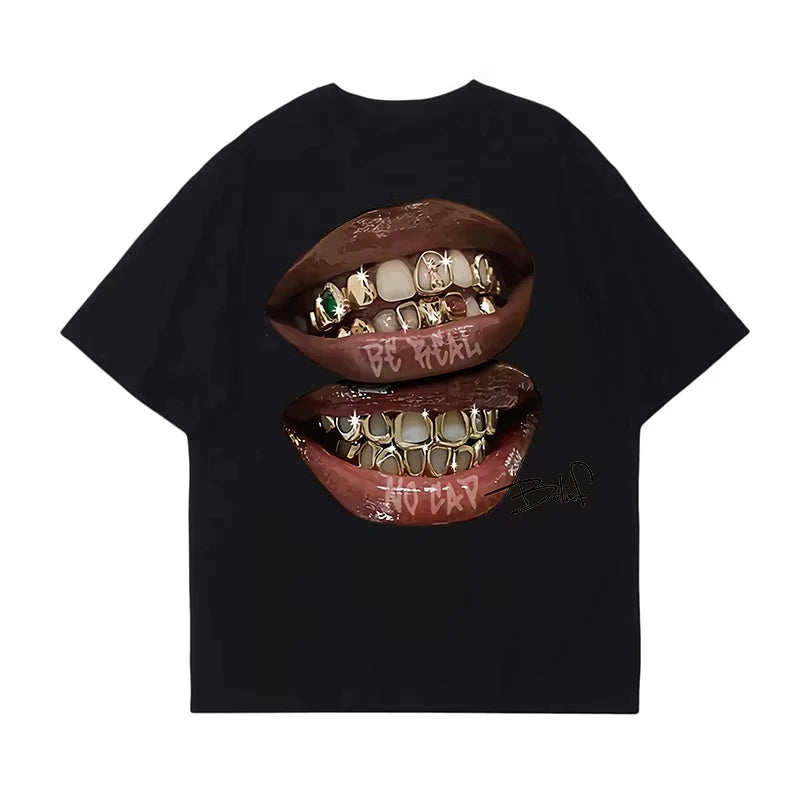 Golden Teeth Vintage T-Shirt