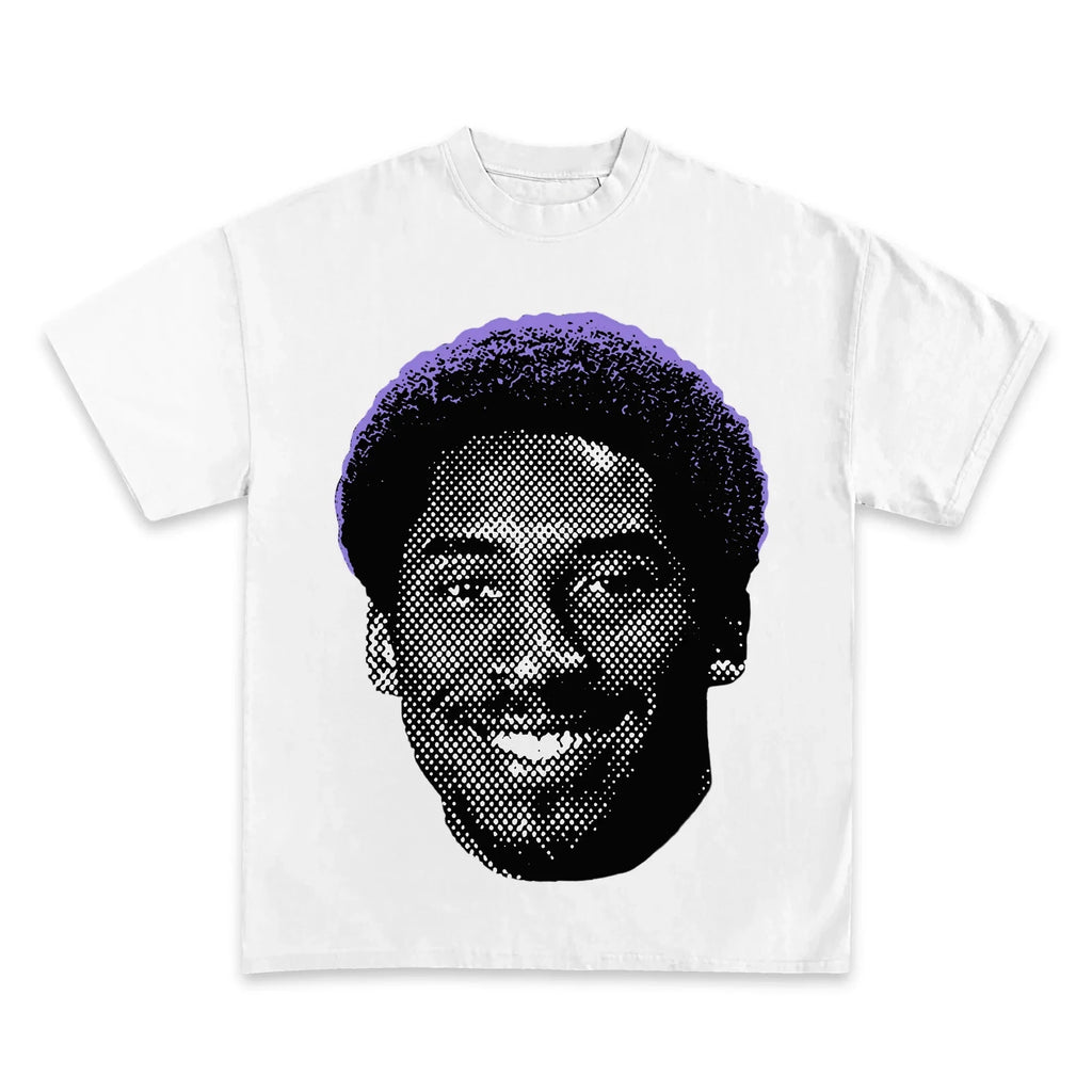 Kobe Bryant Purple Hair Tee